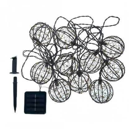 Ghirlanda luminoasa cu incarcare solara 5.4 m — Ambient Modern Pentru Acasă