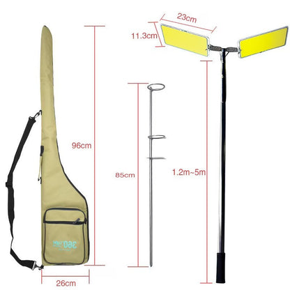 Kit Nocturna eLIVE FR-12 Proiector Camping LED 94W 9116lm Brat — Mai Mult Confort Oriunde
