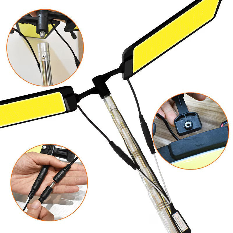 Kit Nocturna eLIVE FR-12 Proiector Camping LED 94W 9116lm Brat — Mai Mult Confort Oriunde