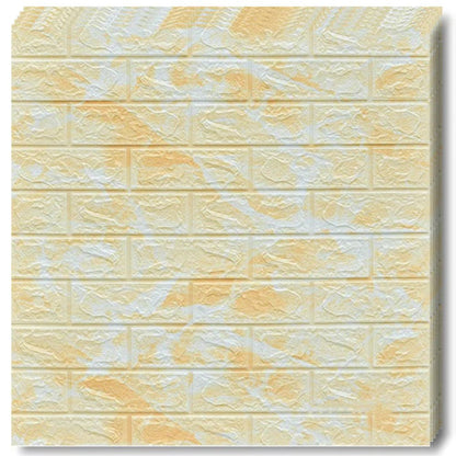 Tapet 3D caramida -alb auto-adeziv pentru interior 70 x 77 — Confort Practic Pentru Casa Ta
