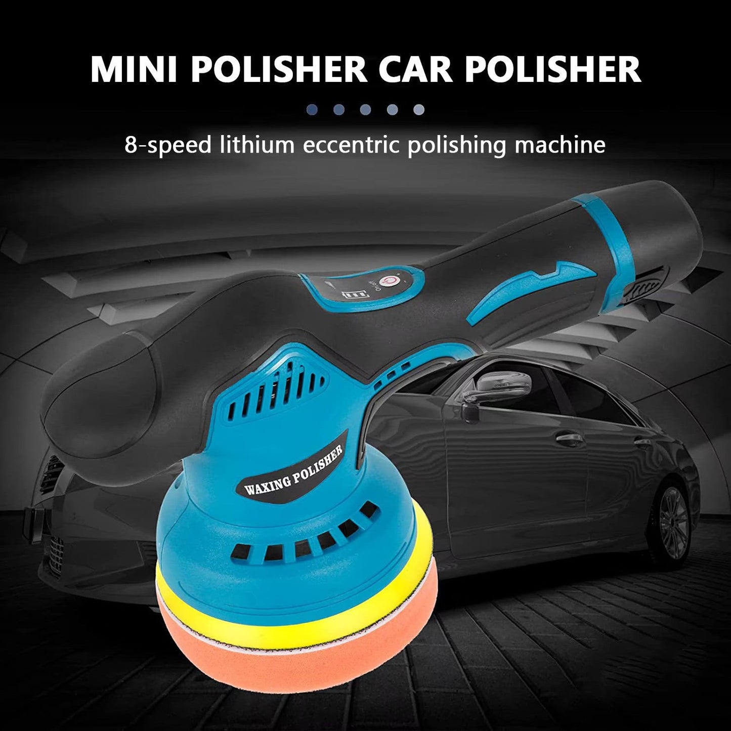 Aparat Polish Auto 2 Acumulatori 12V — Confort și Siguranță la Drum