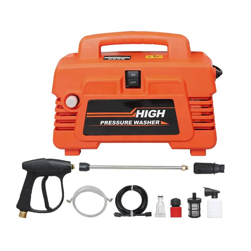 Aparat de Spalat cu Presiune Electric 1500W 6 l/min — Confort și Siguranță la Drum