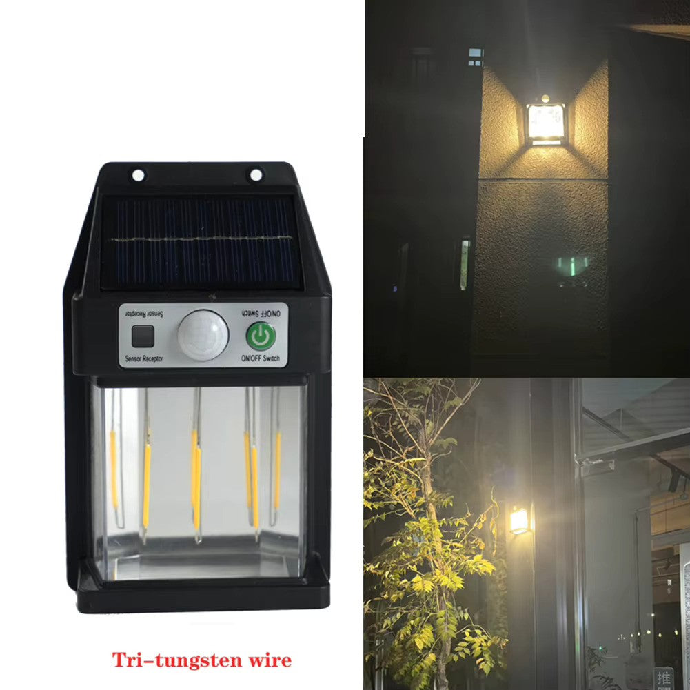 Lampa Solara de Perete 3W cu Senzor 600 LM — Ambient Modern Pentru Acasă