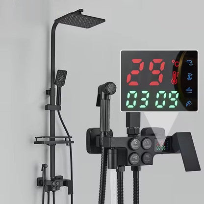 Coloana dus cu afisaj LCD — Confort Practic Pentru Casa Ta