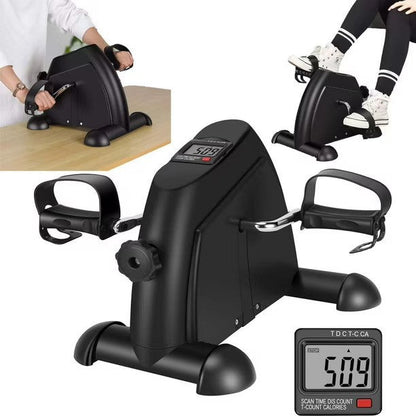 Mini bicicleta de exercitii pliabila cu ecran LCD — Confort Personal Zi de Zi