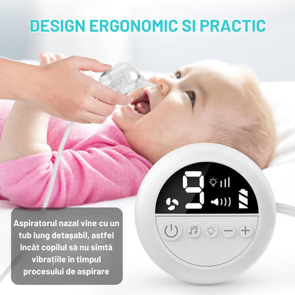 Aspirator nazal electric pentru bebelusi si copii Incarcare USB — Util Pentru Familie și Copii