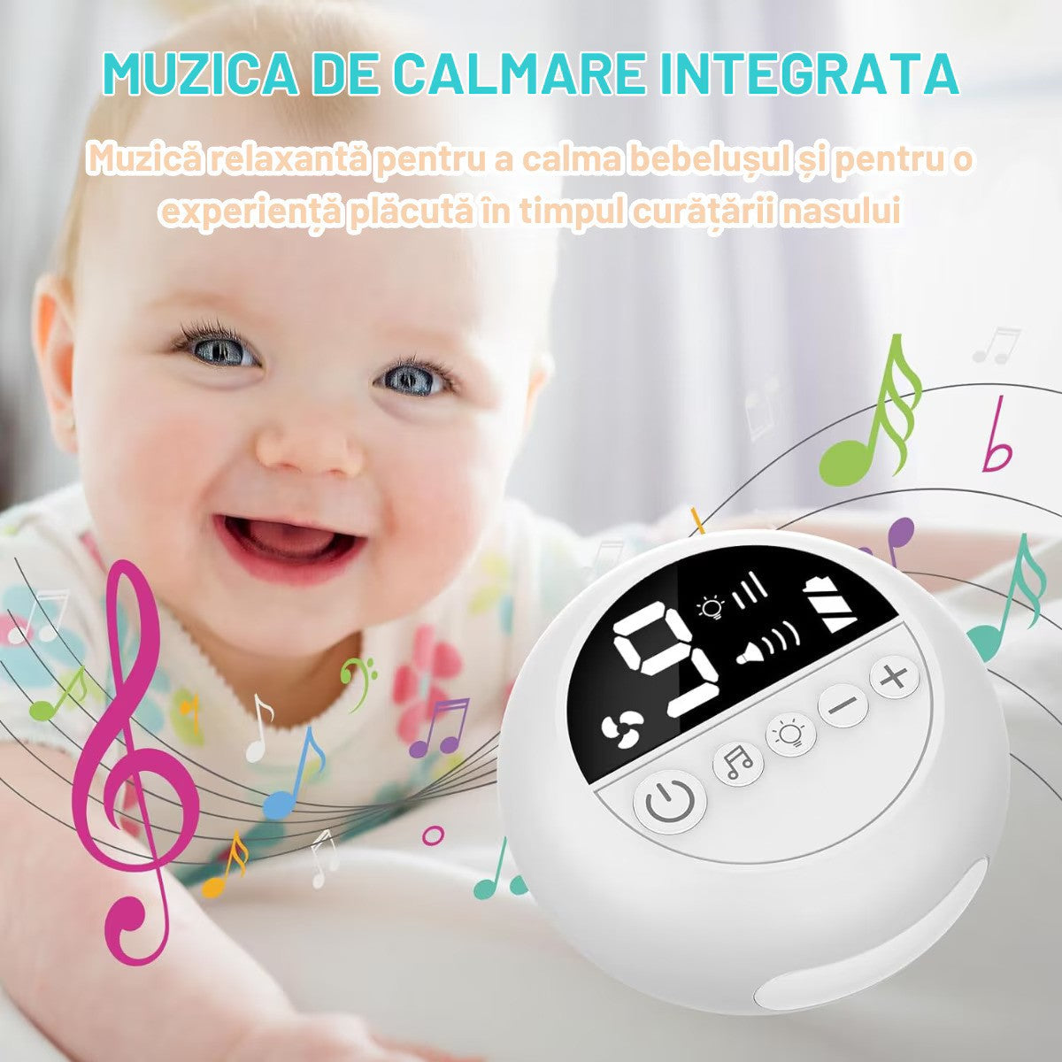 Aspirator nazal electric pentru bebelusi si copii Incarcare USB — Util Pentru Familie și Copii