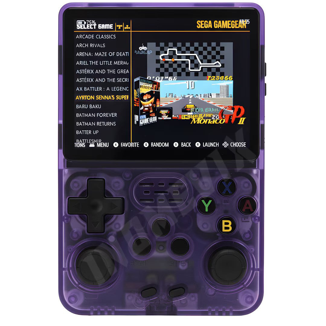 Consola de jocuri portabila R36S ecran IPS 3.5 inch 64GB — Utilitate Smart Zi de Zi