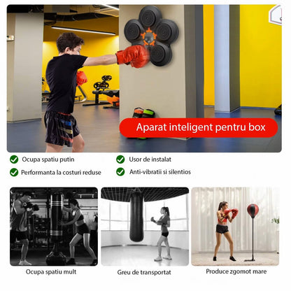 Aparat inteligent de box pentru antrenare reflexe sincronizare Bluetooth — Confort Personal Zi de