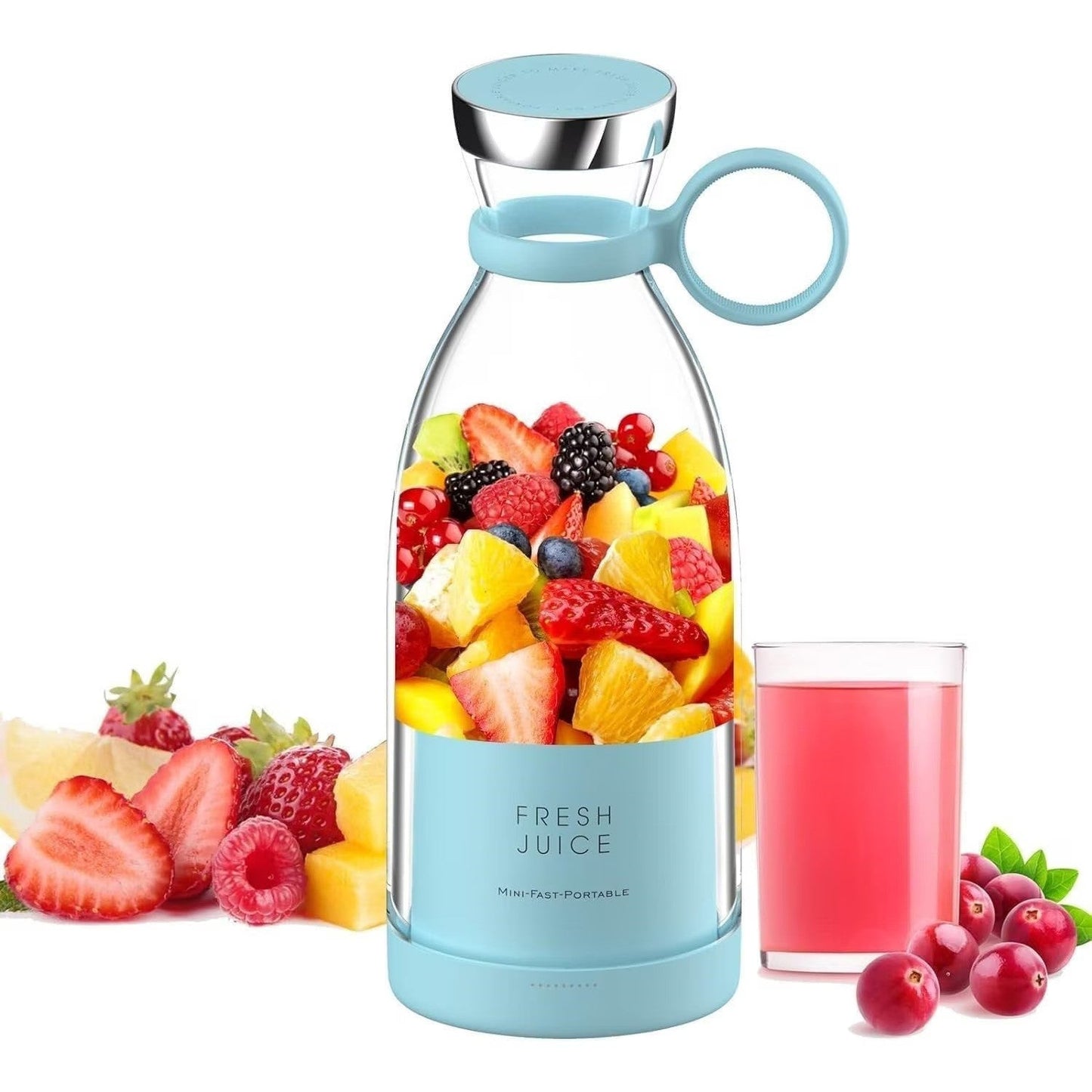 Mini Blender portabil - Smoothie & Shake incarcare usb 6 — Mai Mult Confort în Bucătărie