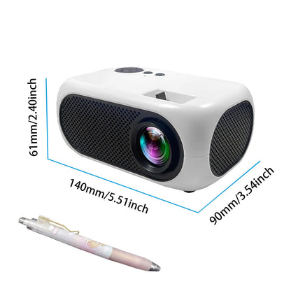 Videoproiector portabil FULL HD cu LED-uri — Utilitate Smart Zi de Zi