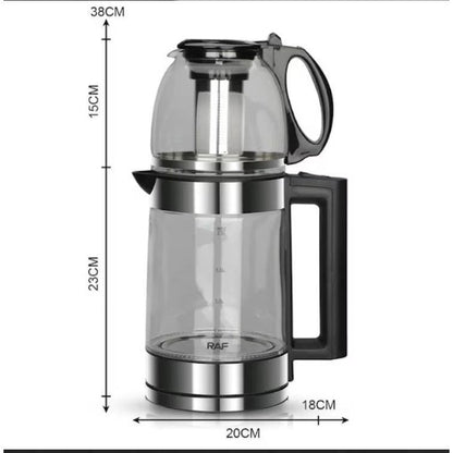 Set fierbator electric + ceainic 2.2L 1500W — Mai Mult Confort în Bucătărie