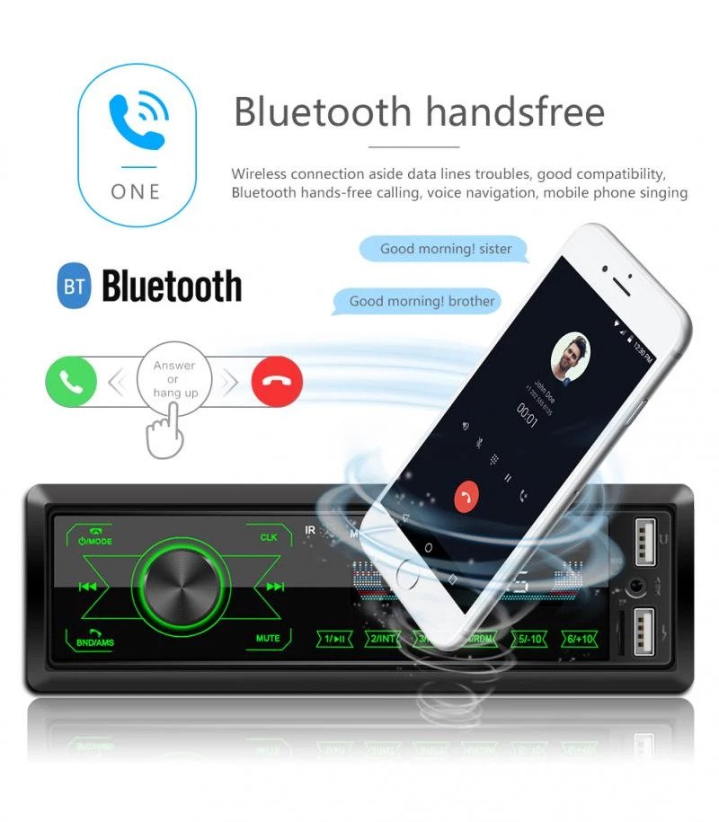 Radio MP3 player auto cu touchscreen bluetooth USB — Confort și Siguranță la Drum