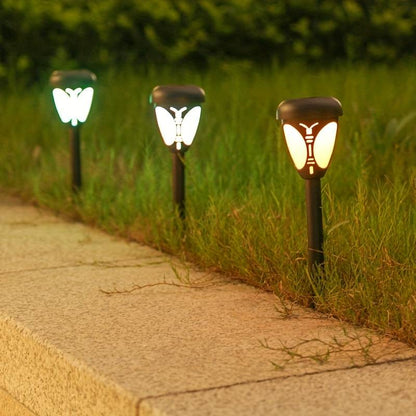 Set 2 lampi solare LED pentru exterior sub forma de — Ambient Modern Pentru Acasă
