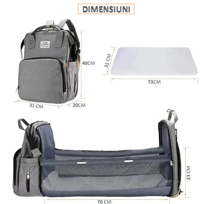 Geanta-Rucsac tip patut extensibil pentru copii — Util Pentru Familie și Copii