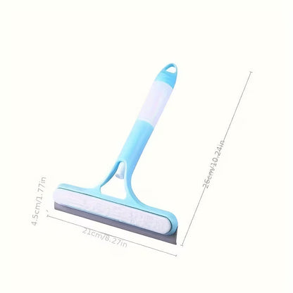 Racleta geamuri 3-în-1 cu pulverizator — Confort Practic Pentru Casa Ta