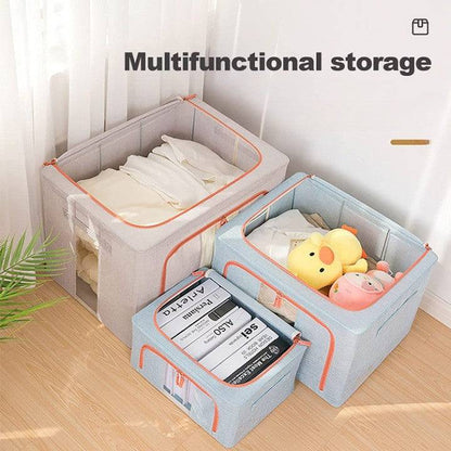 Cutie de depozitare pliabila 66 sau 100L — Confort Practic Pentru Casa Ta