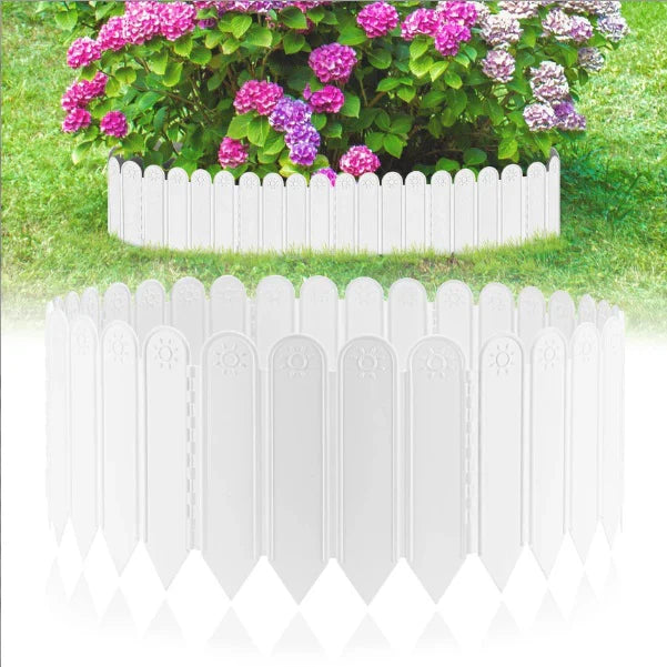Set 12 bucati garduri decorative pentru gradina 1.2m x 22cm