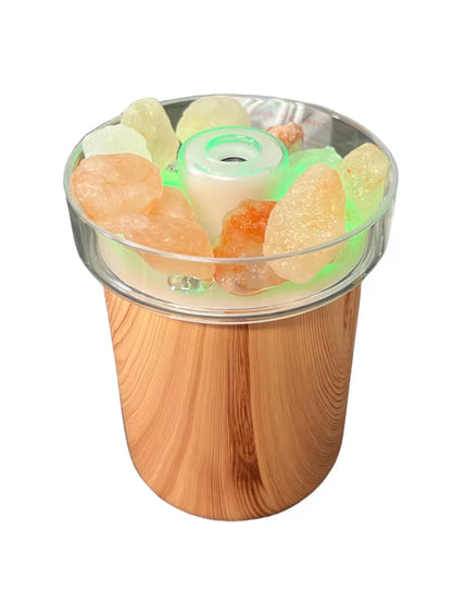 Umidificator cu cristale de sare LED 2W — Confort Practic Pentru Casa Ta