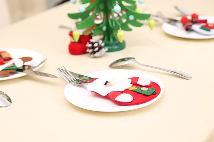 Set 6 huse decorative pentru tacamuri — Ambient Modern Pentru Acasă