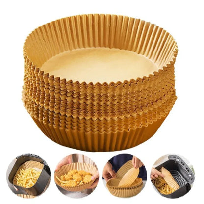 Hartie de copt pentru friteuza si tava 16x20x4.5 cm — Mai Mult Confort în Bucătărie