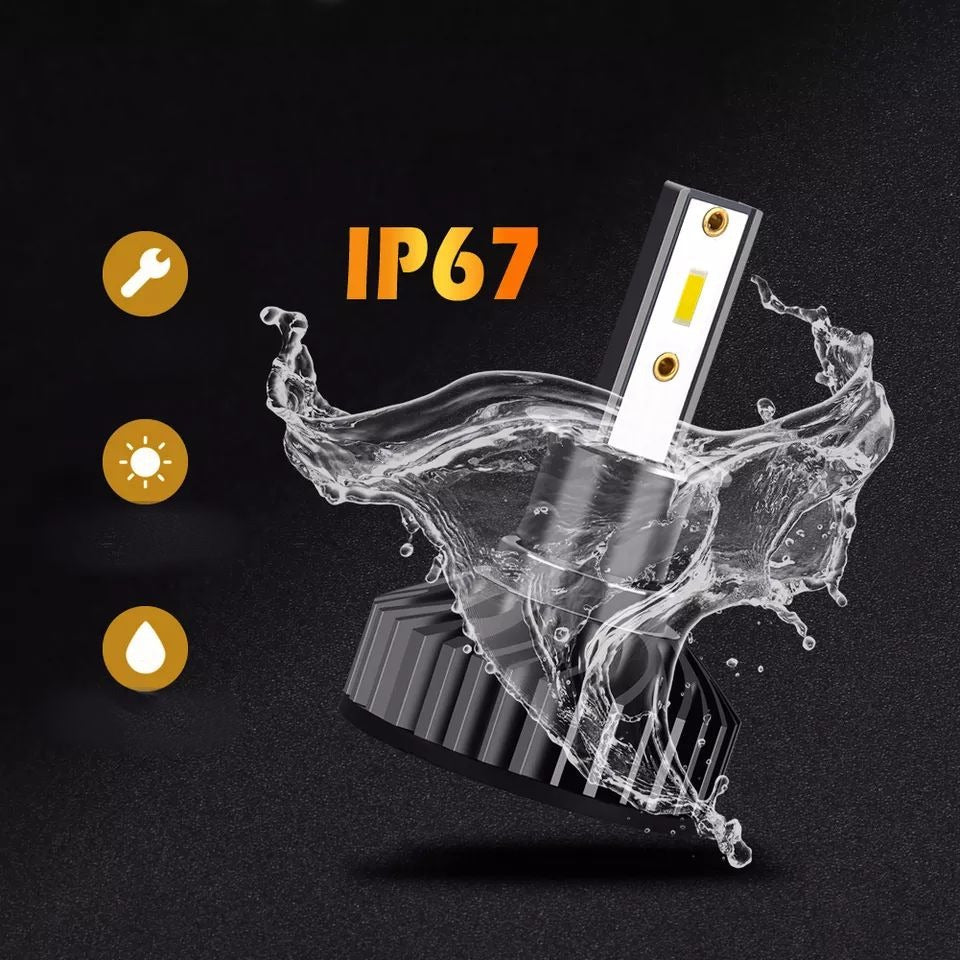 Set 2 becuri LED H7 100W 9V-32V — Confort și Siguranță la Drum