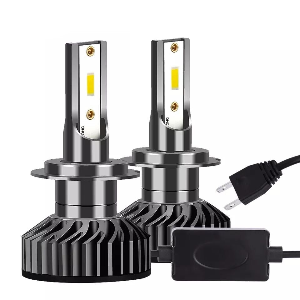 Set 2 becuri LED H7 100W 9V-32V — Confort și Siguranță la Drum