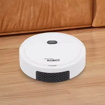 Aspirator robot Sweepin alb incarcare USB zgomot redus — Confort Practic Pentru Casa Ta