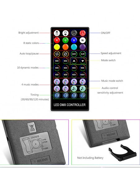 Instalatie Craciun Led-uri RGB USB — Ambient Modern Pentru Acasă