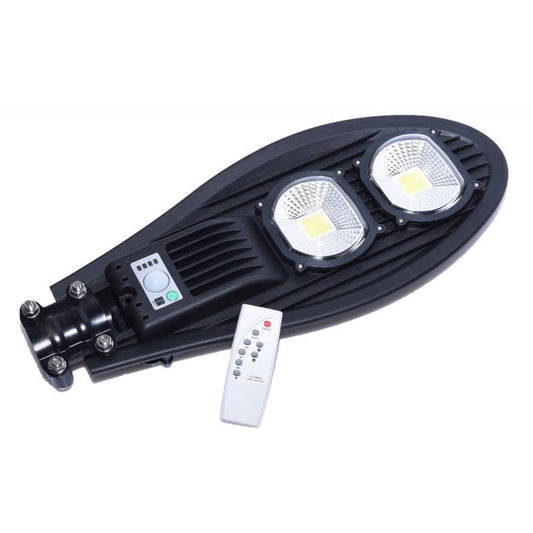 Lampă Solară 100W cu Senzor de Mișcare și Telecomandă, IP65, Q-18D032