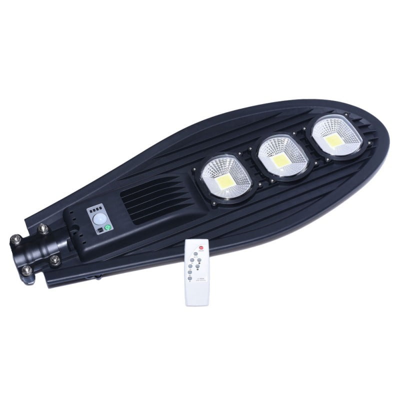 Lampă Solară 150W cu Senzor de Mișcare și Telecomandă, IP65, Q-18D033