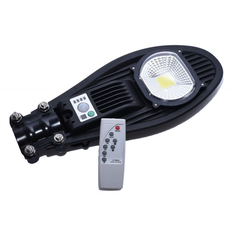 Lampă Solară 50W cu Senzor de Mișcare și Telecomandă, IP65, Q-18D031