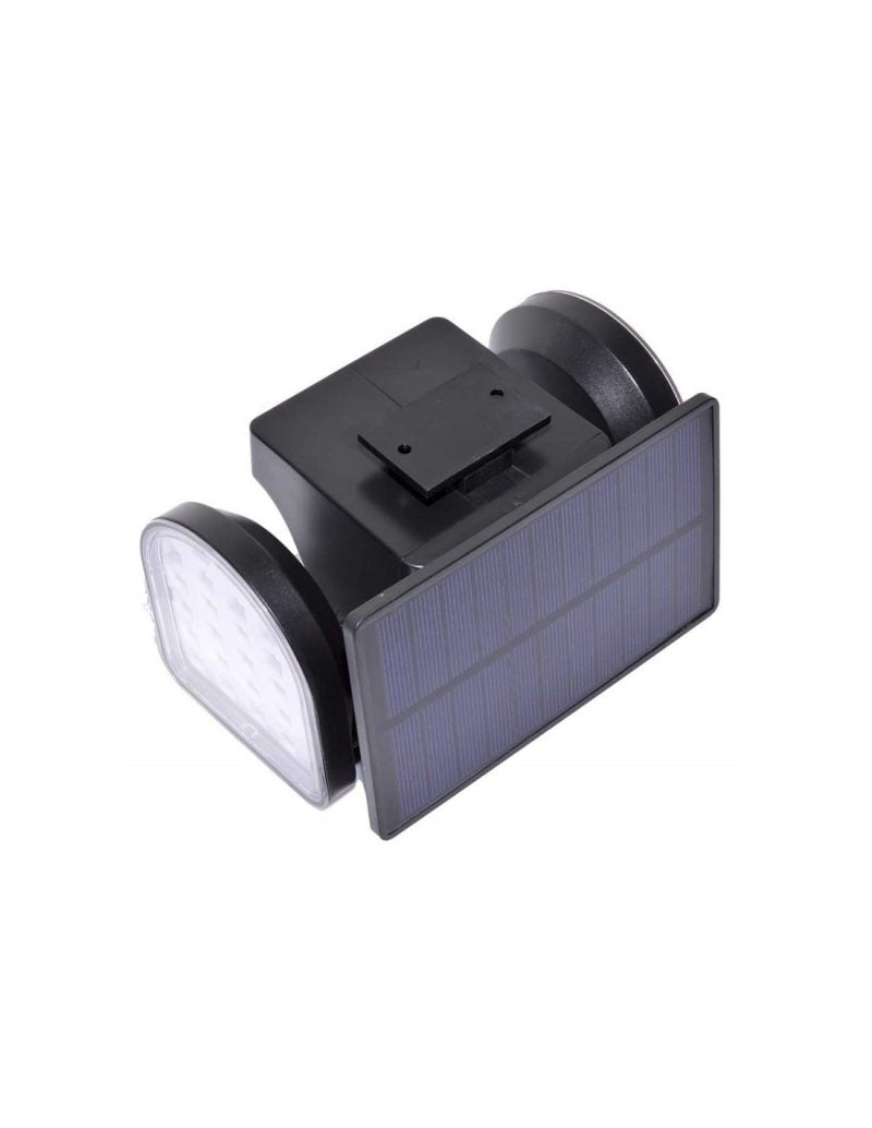 Lampă Solară Dublă cu Senzor de Mișcare, 56 LED-uri, Panou Solar Reglabil, Q-18D028