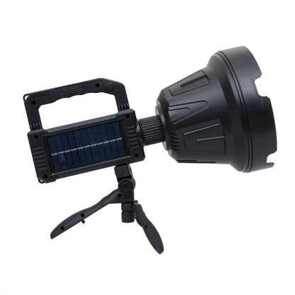 Lanternă LED Profesională cu Încărcare Solară, USB, Trepied și Powerbank, A-145-9