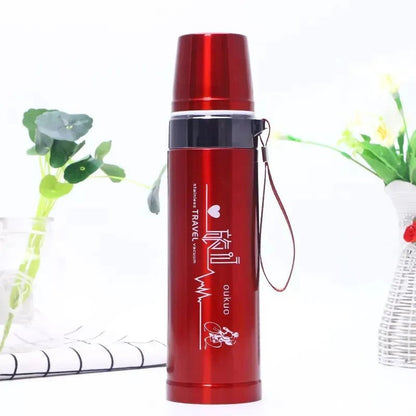 Cana termos 750ml cu perete dublu si capac etans – — Mai Mult Confort în Bucătărie