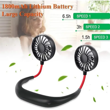 Mini ventilator pentru gat incarcare usb — Utilitate Smart Zi de Zi