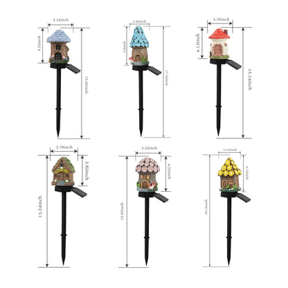 Lampa decorativa de gradina cu încarcare solara
