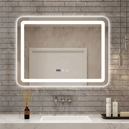 Oglinda LED pentru baie 60x80 cm — Confort Practic Pentru Casa Ta