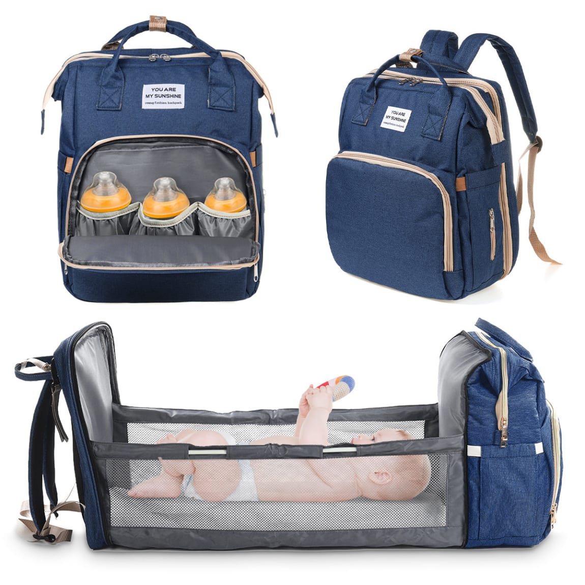 Geanta-Rucsac tip patut extensibil pentru copii — Util Pentru Familie și Copii