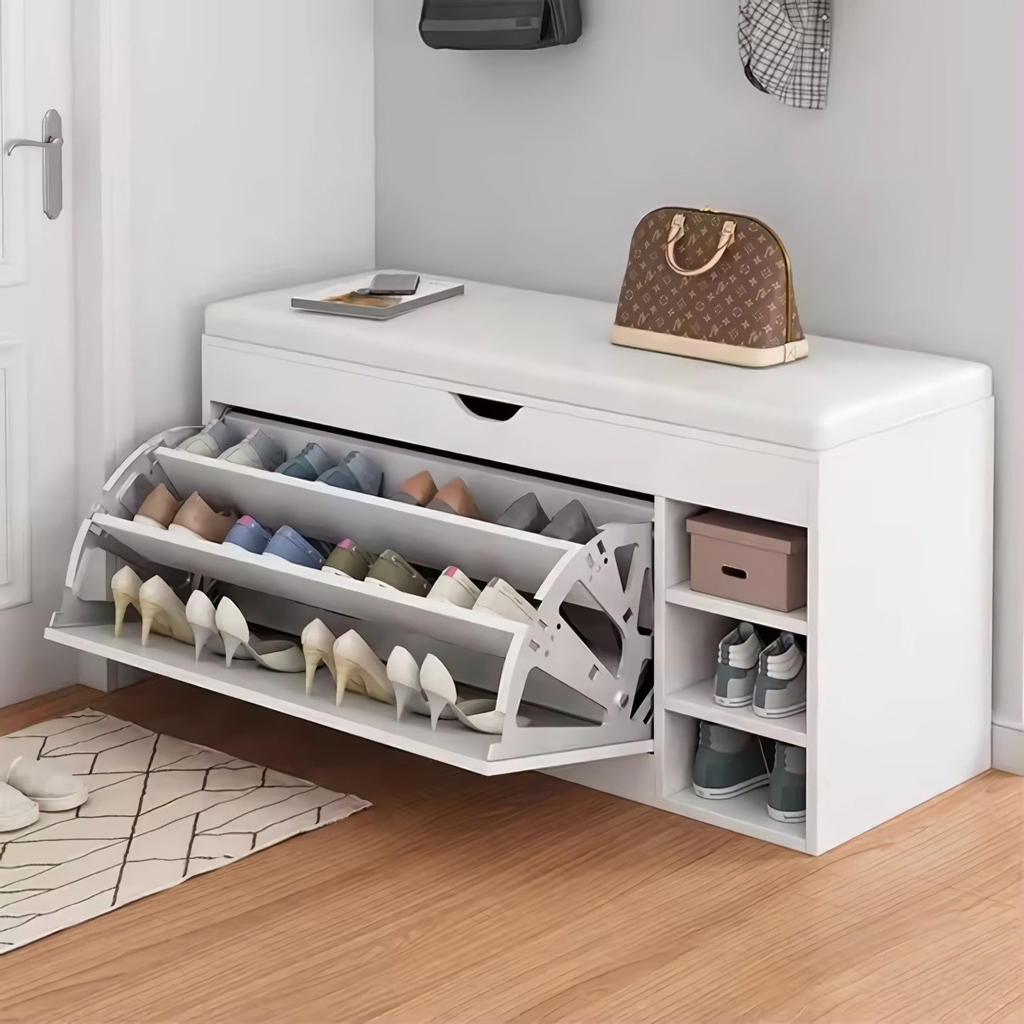 Dulap pentru pantofi tip bancheta — Confort Practic Pentru Casa Ta