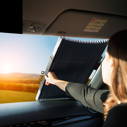 Copertina parasolar auto retractabil impotriva razelor UV — Confort și Siguranță la Drum