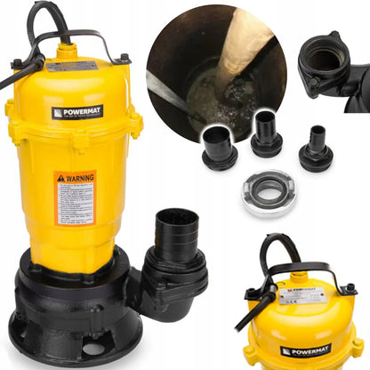 Pompa submersibila apa murdara fosa septica cu tocator putere 750W