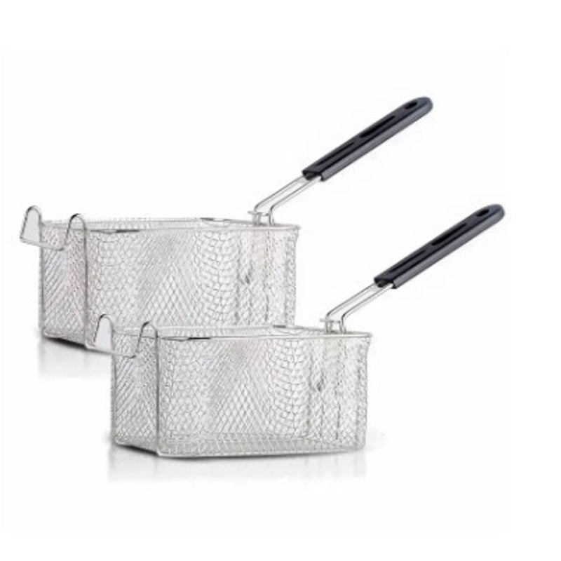 Friteuza dubla RAF R.5223 2x3L 4000W inox — Mai Mult Confort în Bucătărie