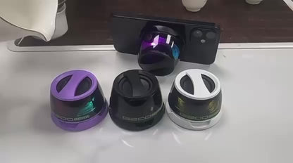 Boxă Bluetooth Magnetică G200 cu Lumină RGB și Suport de Telefon, A-185-18
