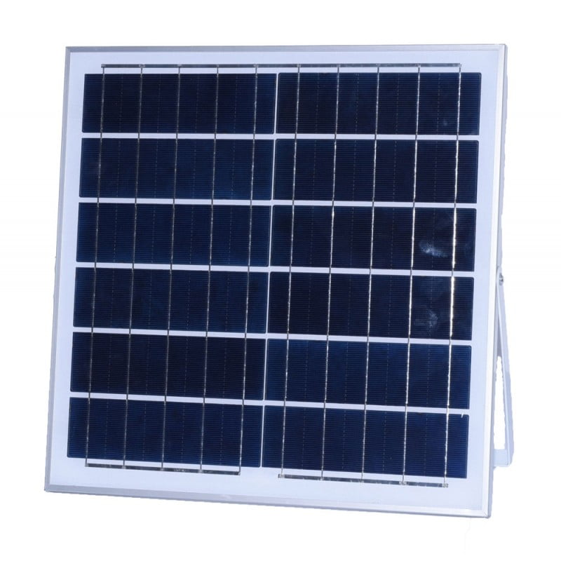 Proiector Solar LED 100W cu Panou Separat, Telecomandă și Protecție IP67, Q-18D037