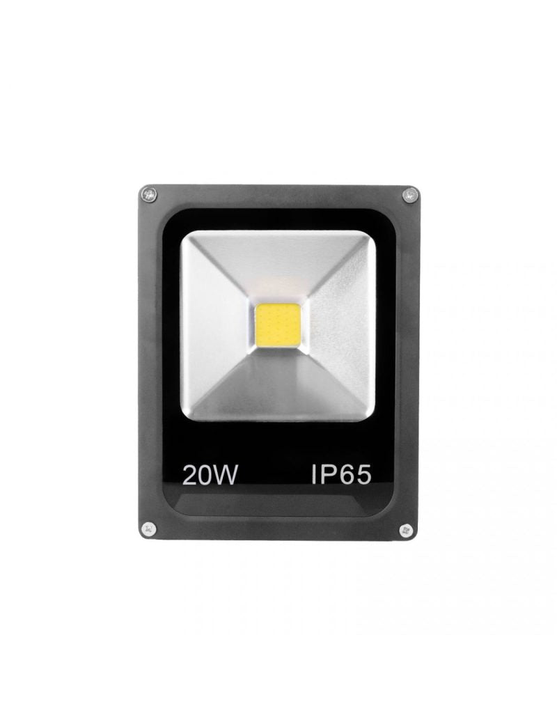 Proiector LED Slim 20W, 1800 lm, Lumină Albă Rece, IP66, 220V, Q-20A002