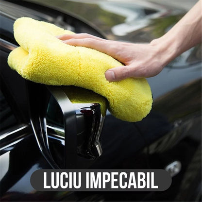 Set 3 lavete microfibra pentru masina — Confort și Siguranță la Drum