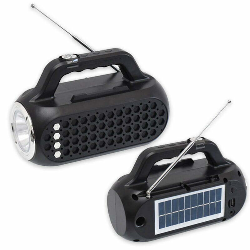 Radio FM cu Lanterna si Incarcare Solara EP-516 – Q-13A086 | EsentaCasei