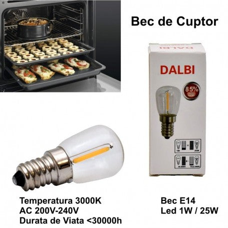 Bec de Cuptor cu Led 1W / E14 – Q-18C075 | EsentaCasei