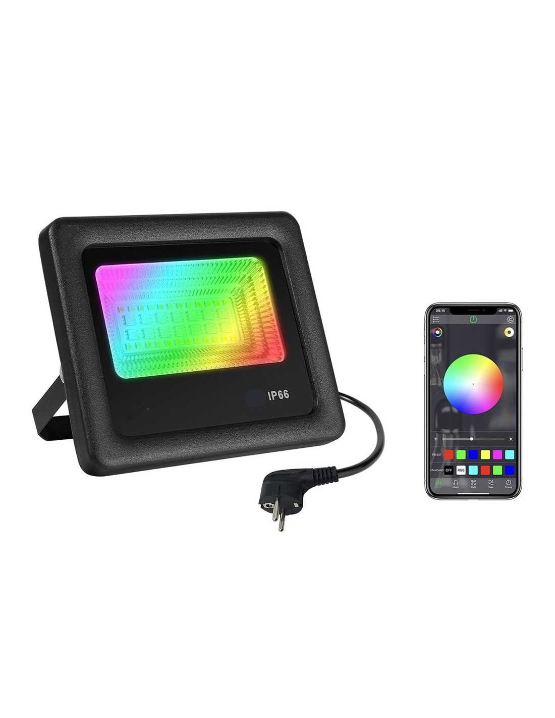 Proiector RGBW LED 40W, Android, iOS, Bluetooth – Q-20A019 | EsentaCasei